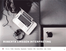 Tablet Screenshot of linssen-interpreting.com